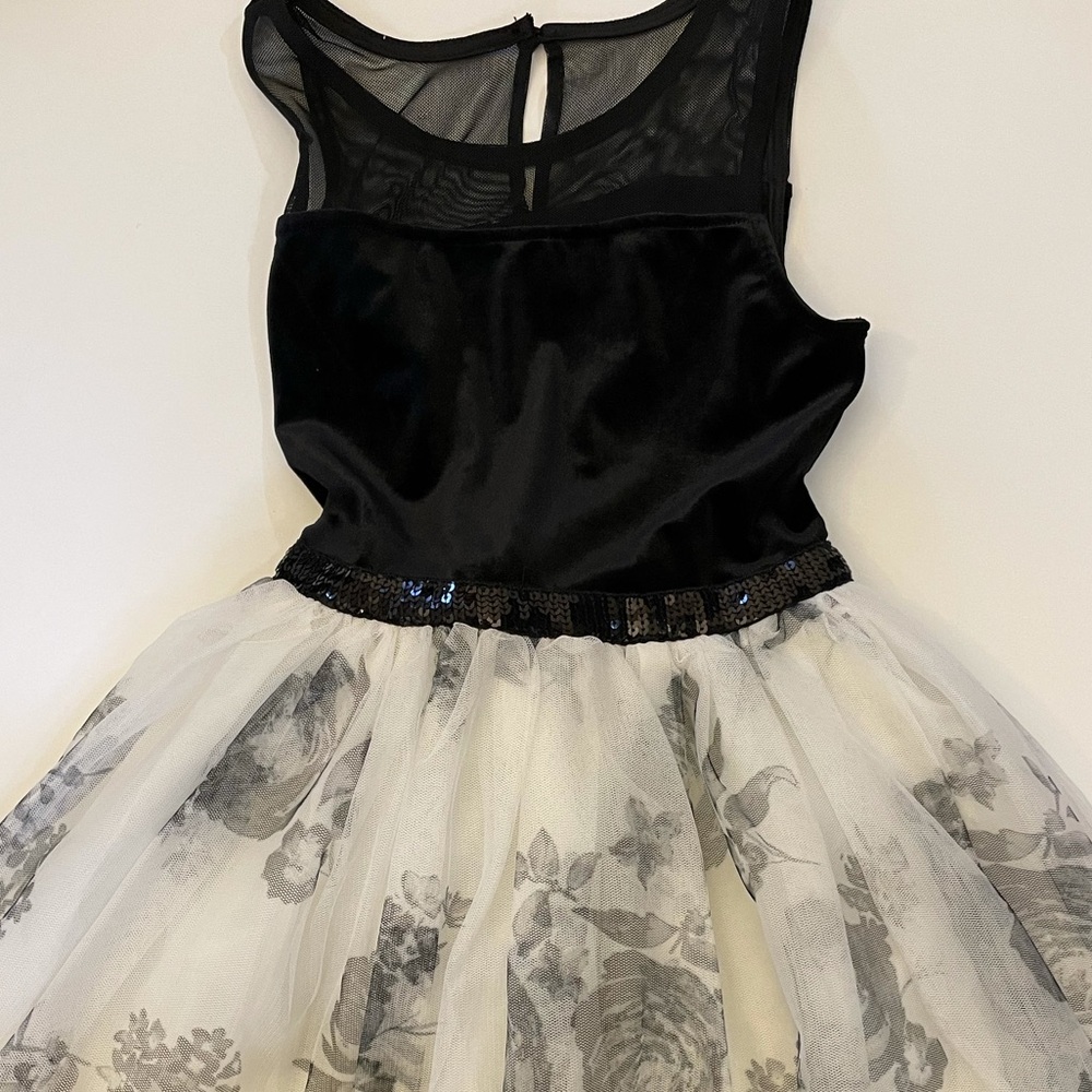Black & White Party Dress